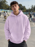 Men's Light Baby Pink Oversized Hoodie
