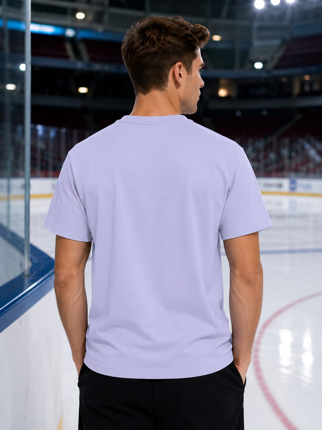 Men's Premium Supima Cotton Levender T-Shirt