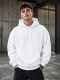 Men's Black Oversized Hoodies
