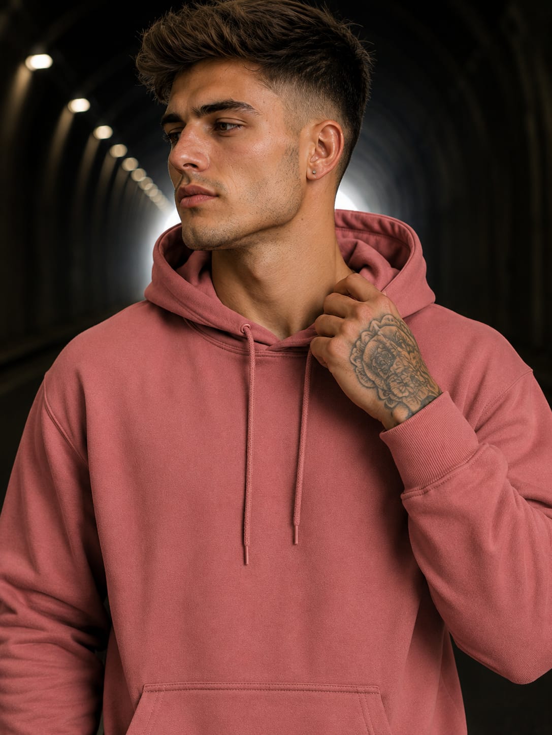 Men's Coral Hoodies