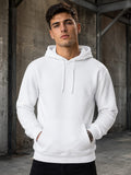 Men's White Hoodie
