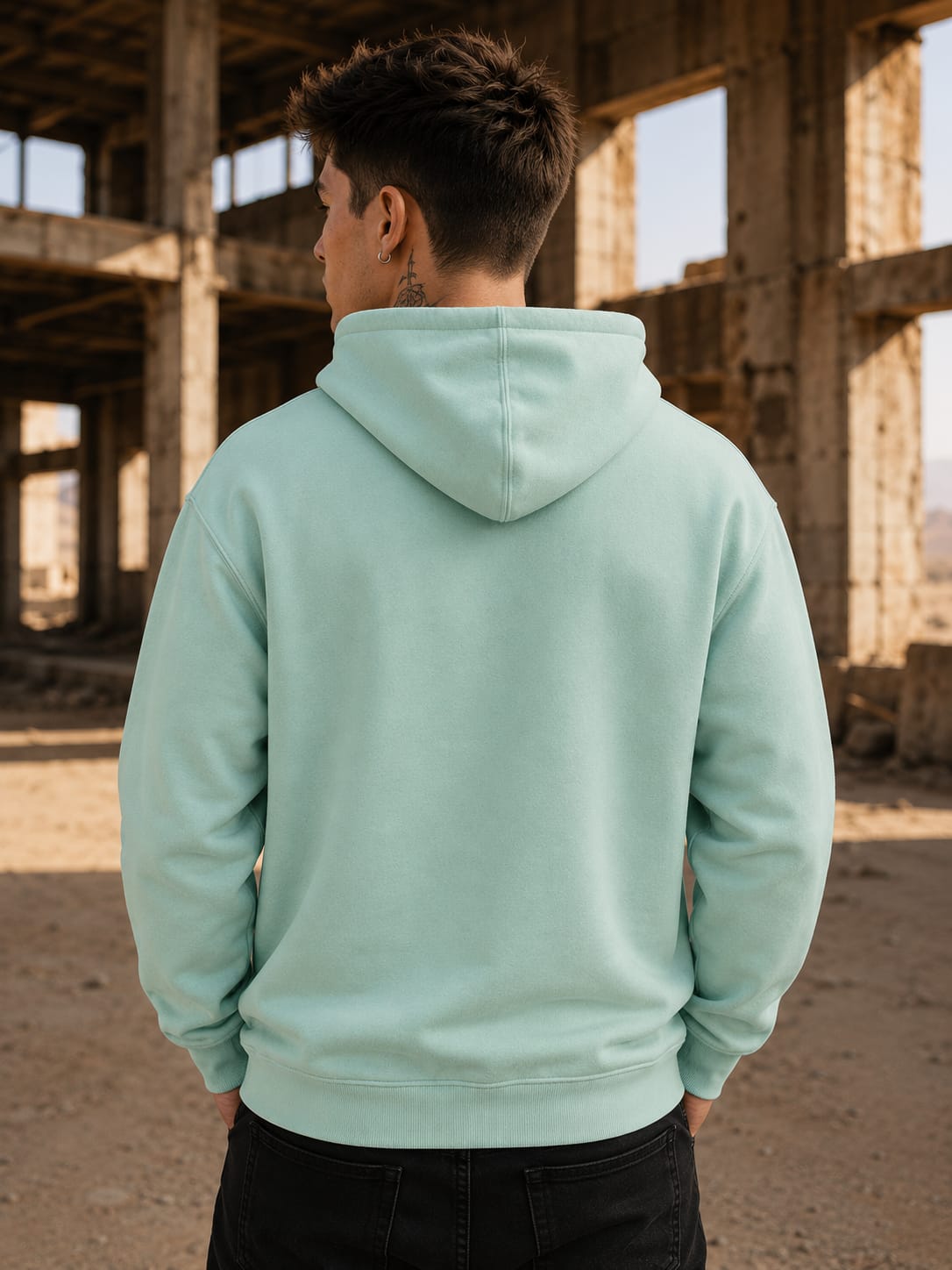 Men's Mint Hoodie