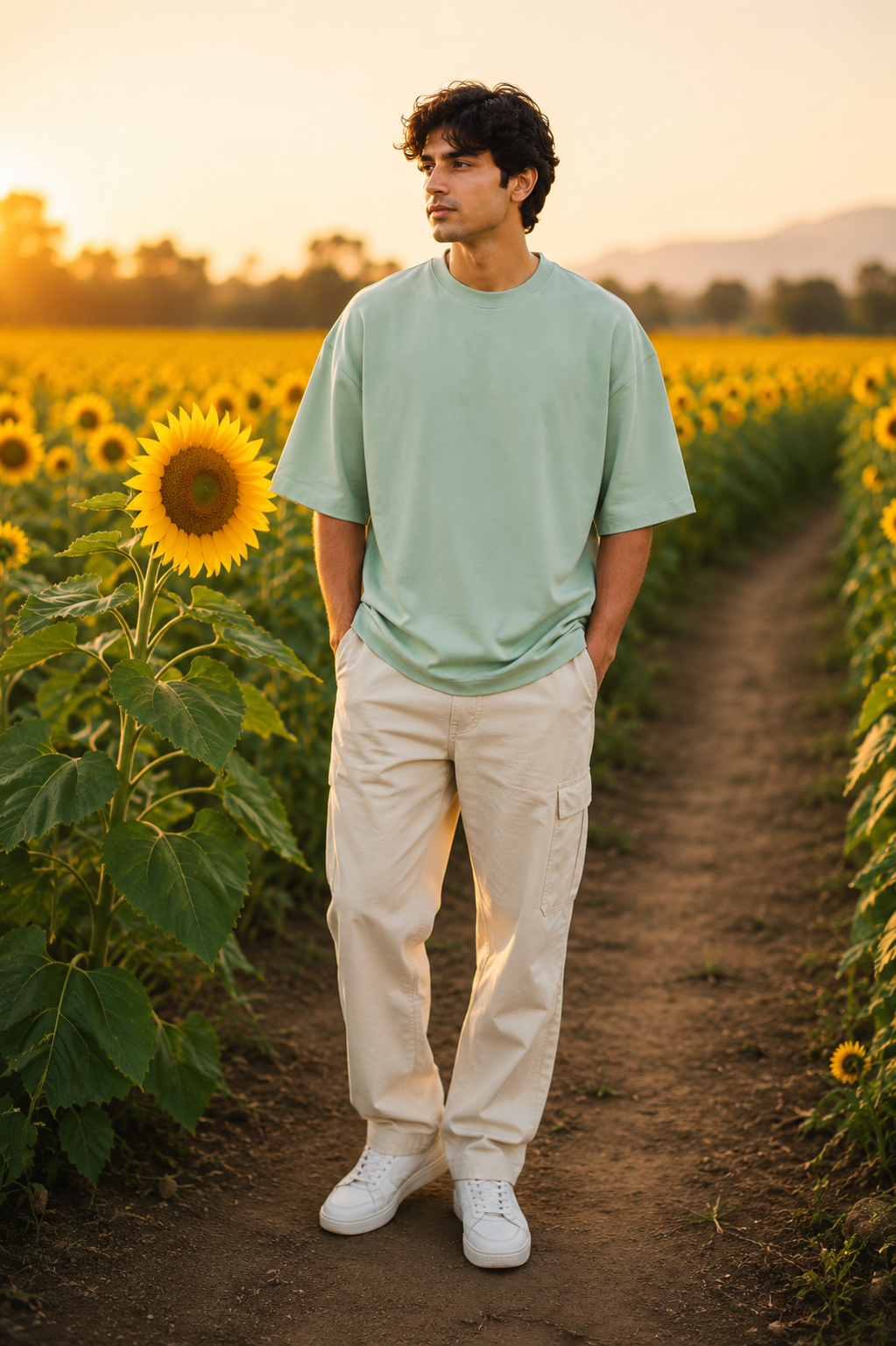 Men's Jade Oversized T-shirt