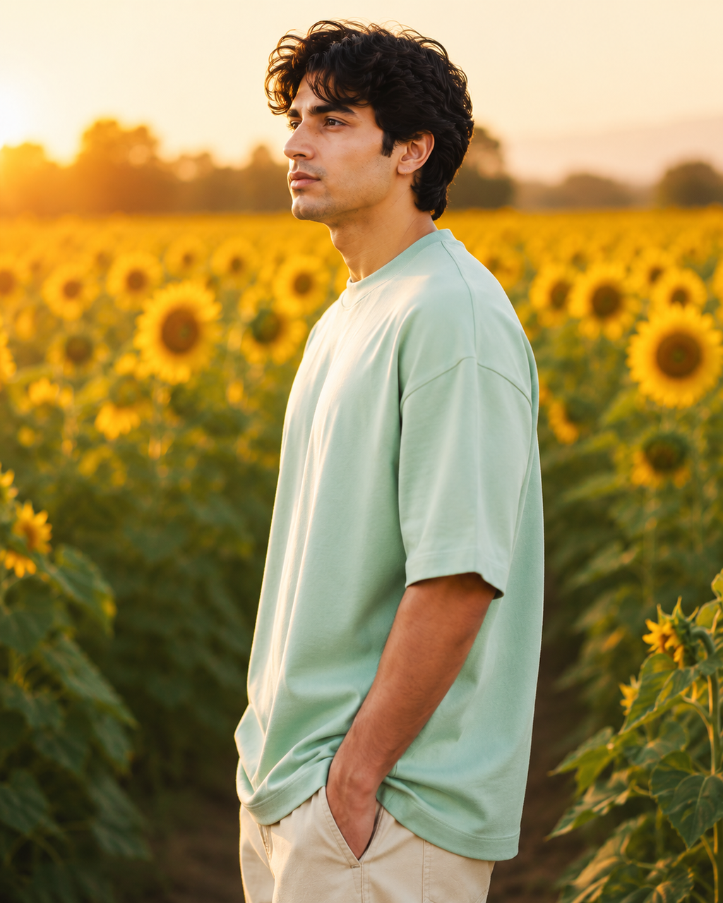 Men's Jade Oversized T-shirt
