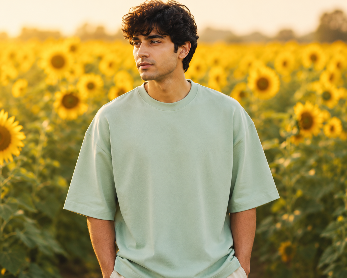 Men's Jade Oversized T-shirt