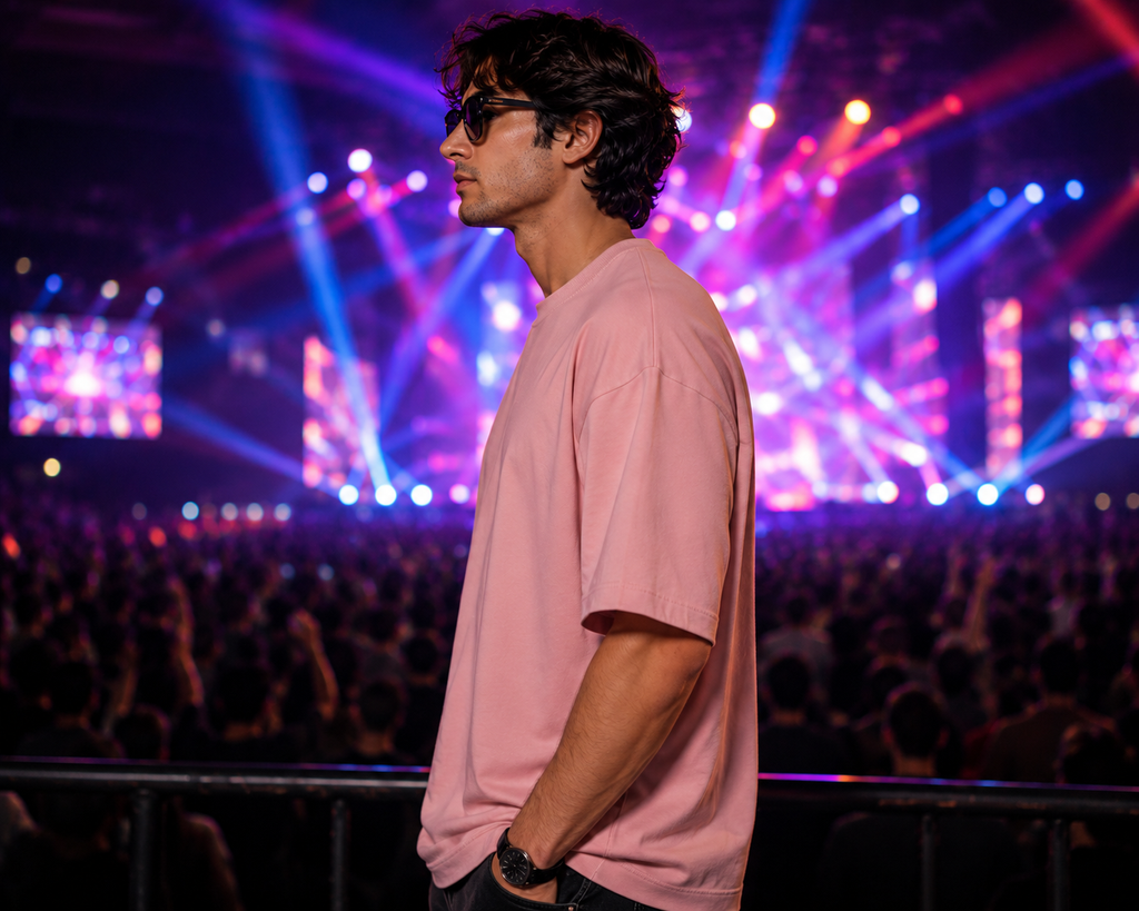 Men's Flamingo Oversized T-shirt
