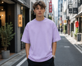 Men's Lavender Oversized T-shirt