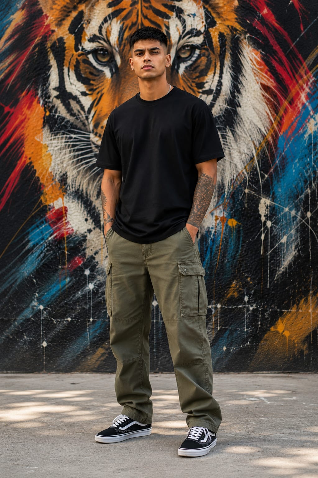 Men's Premium Black Classic Crew T-Shirt