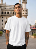 Men's Premium White Classic Crew T-Shirt