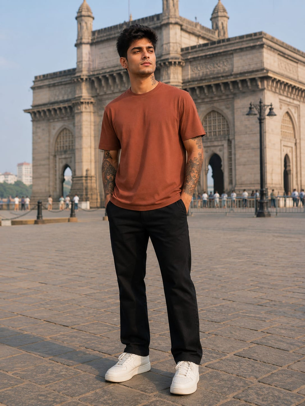 Men's Premium Copper Classic Crew T-Shirt