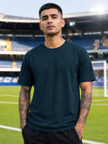 Men's Premium Petrol Blue Classic Crew T-Shirt