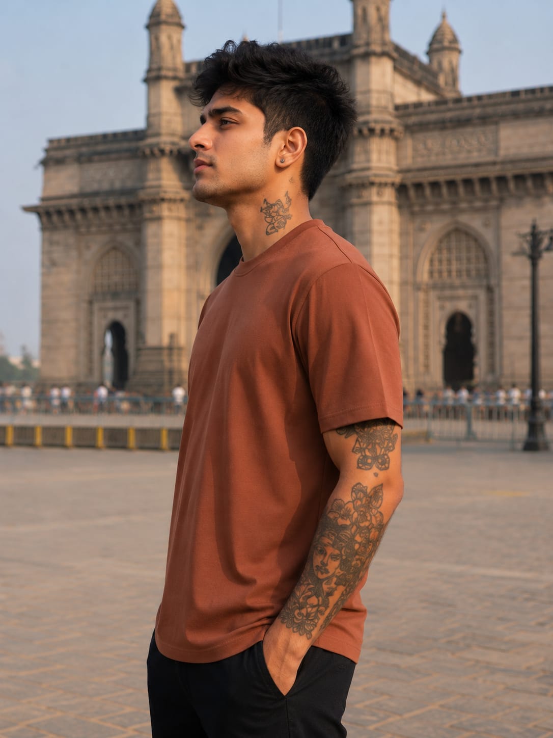 Men's Premium Copper Classic Crew T-Shirt