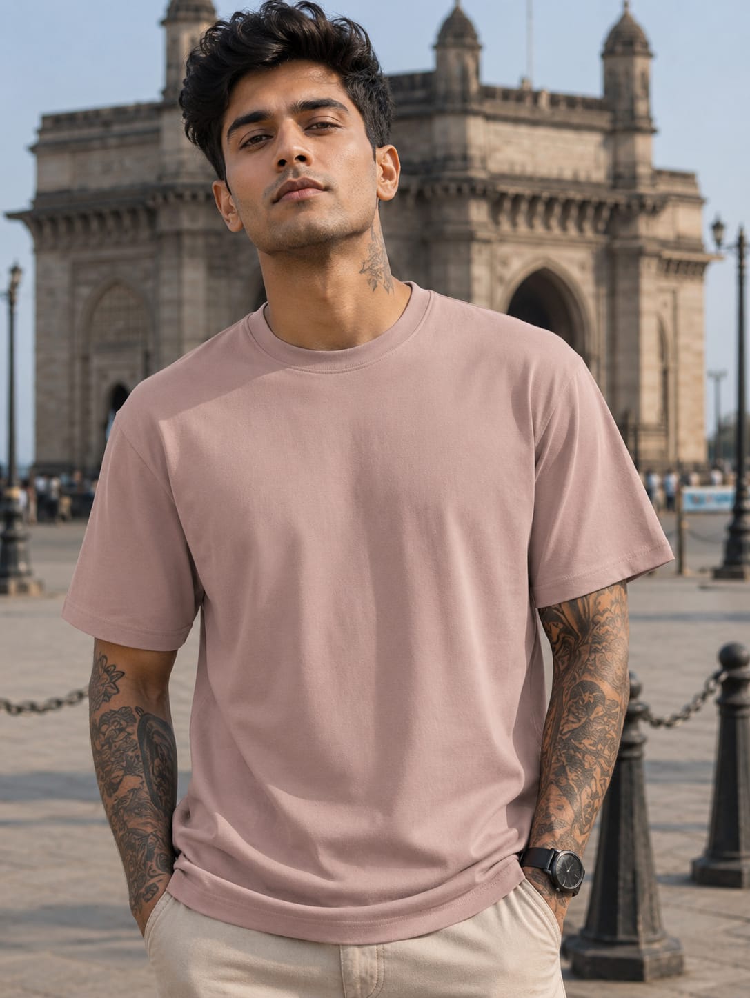 Men's Premium Mushroom Classic Crew T-Shirt