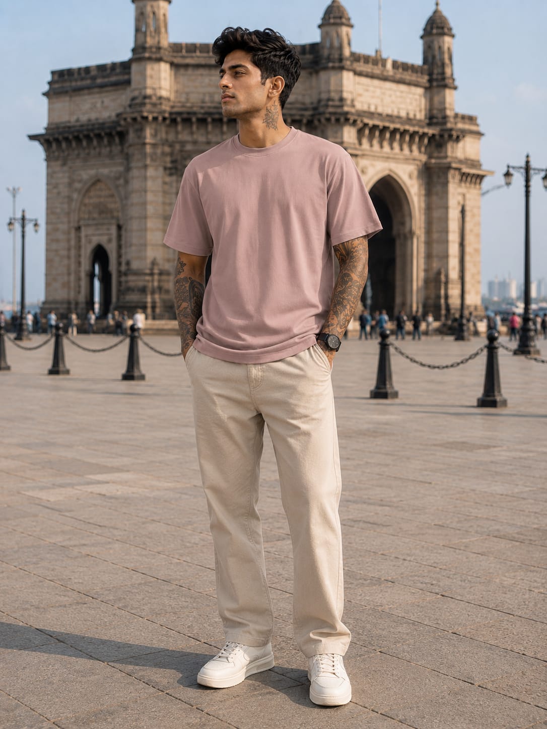 Men's Premium Mushroom Classic Crew T-Shirt