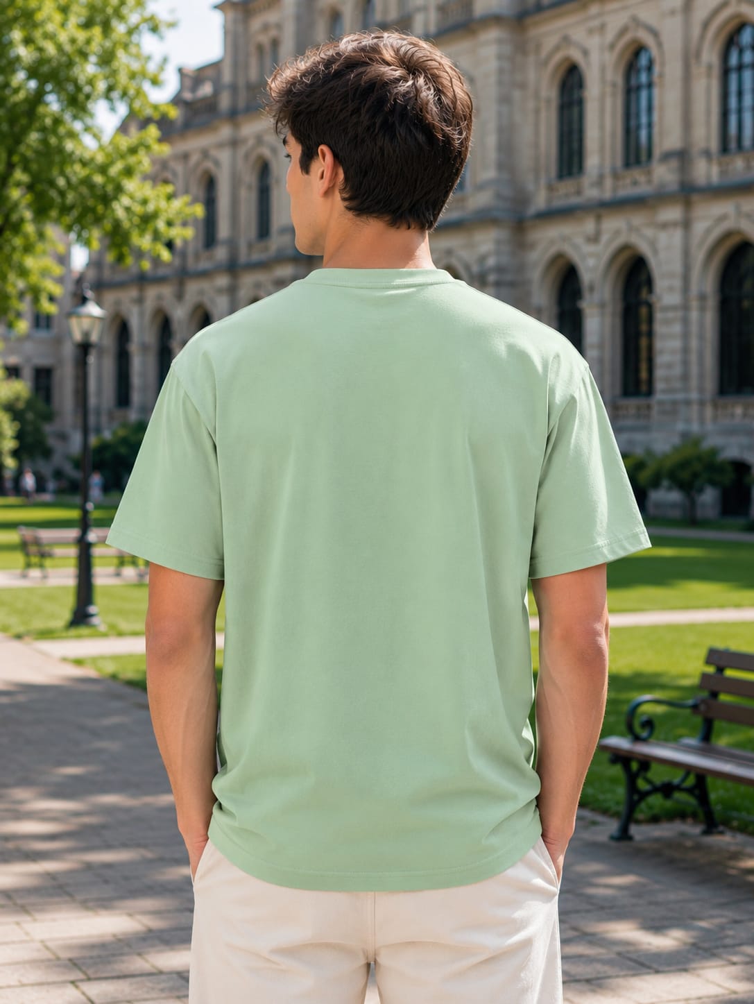 Men's Premium Jade Classic Crew T-Shirt