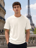 Men's Premium Off-White Classic Crew T-Shirt