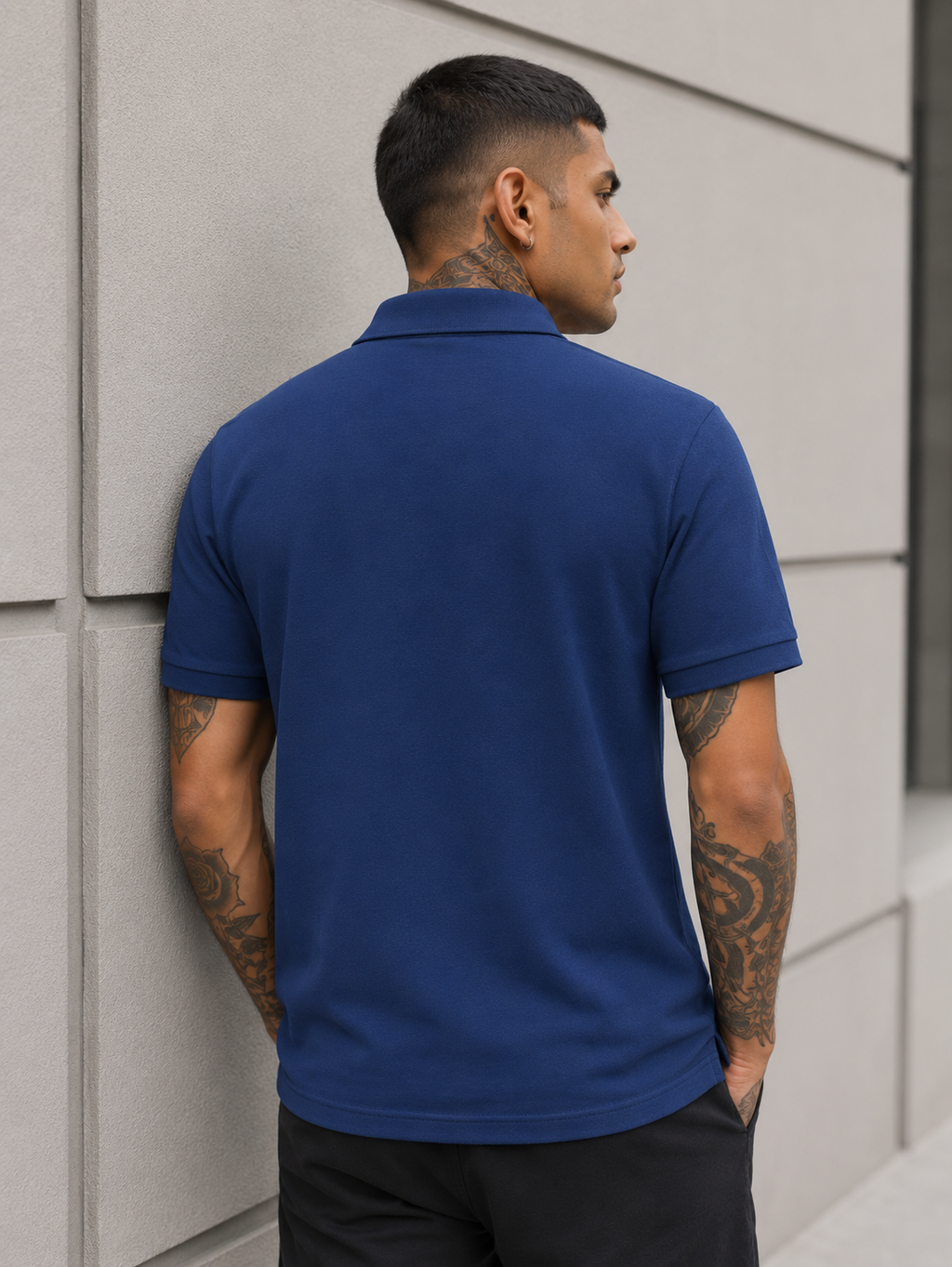 Men's Royal Blue Polo T-shirt