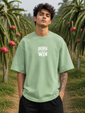 Men's Jade BTW Typography Oversized T-shirt.