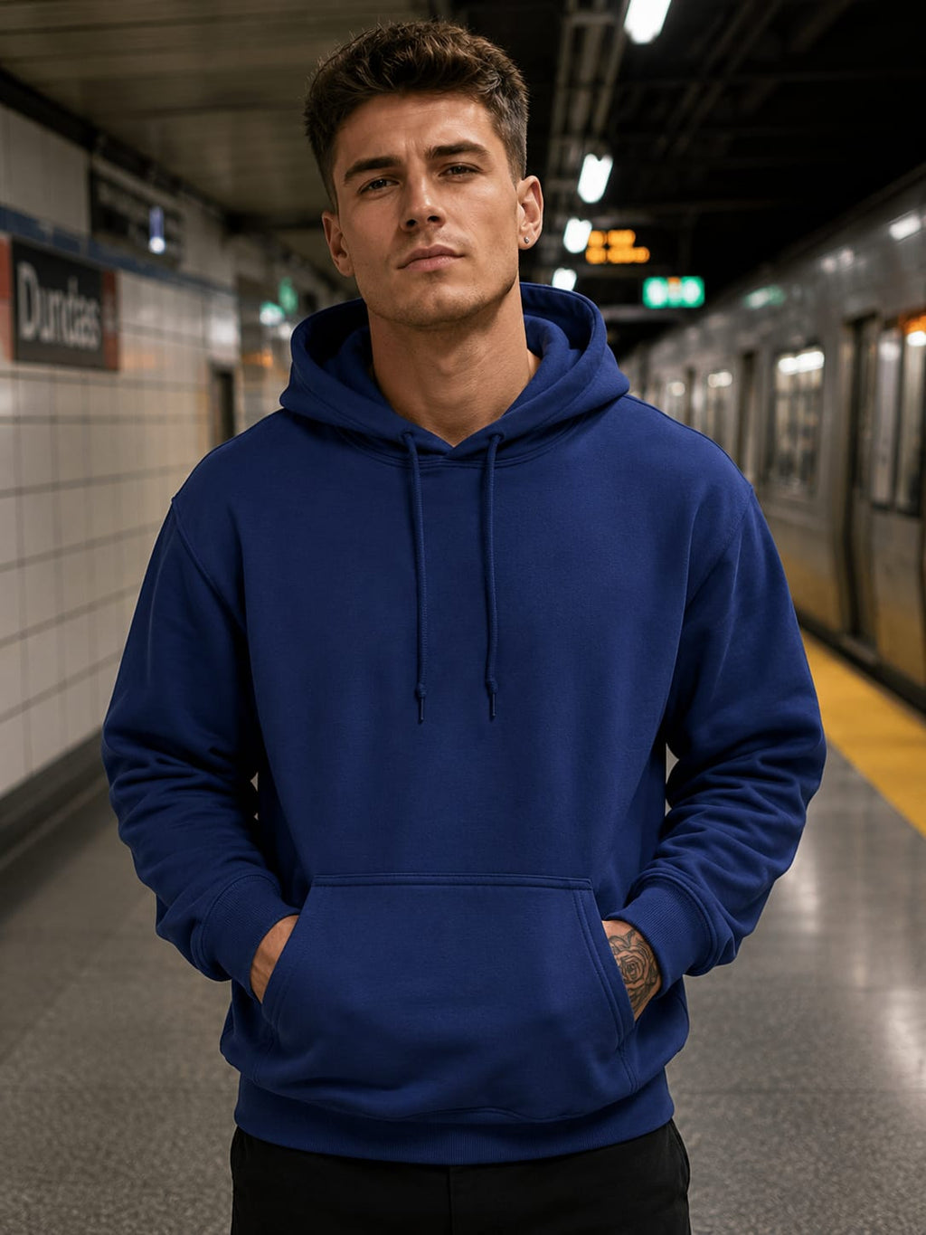 Men's Royal Blue Hoodie