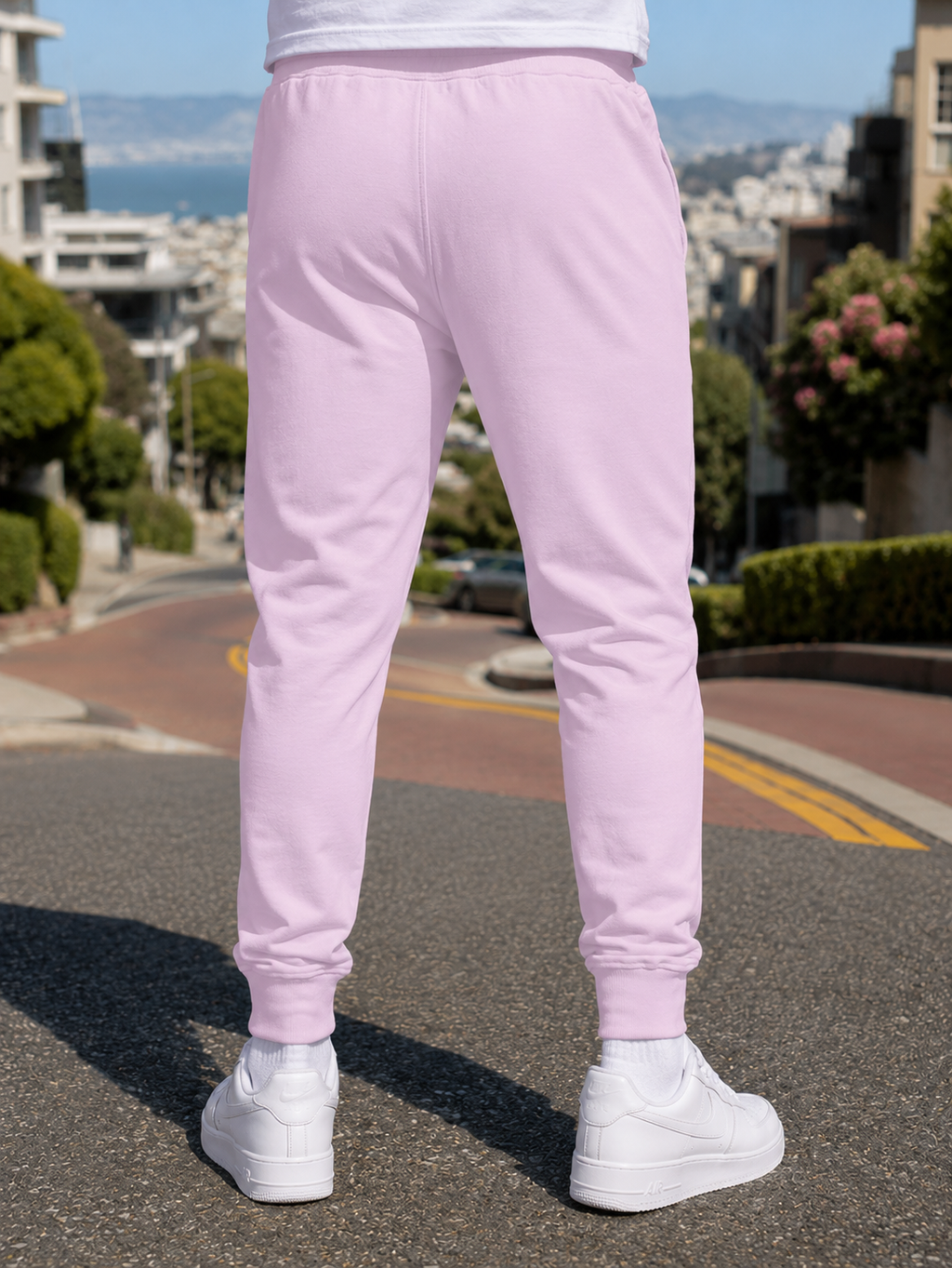 Men's Light Baby Pink Joggers