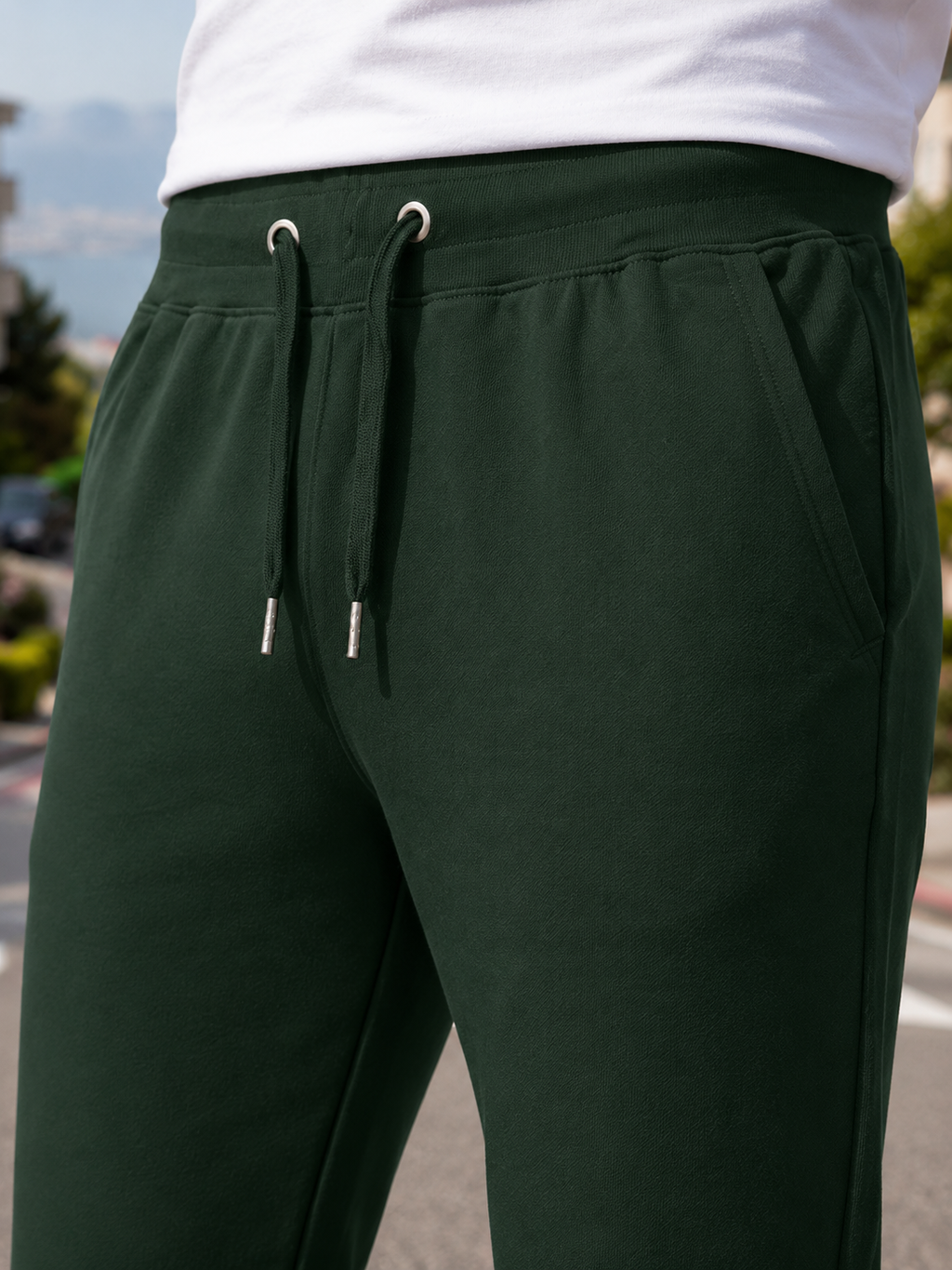 Men's Bottle Green Joggers