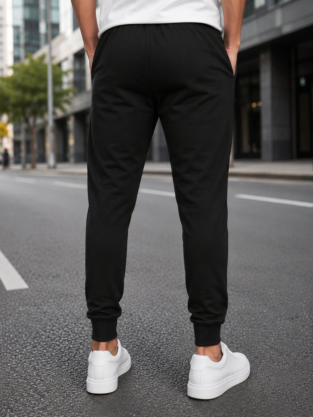 Men's Black Joggers